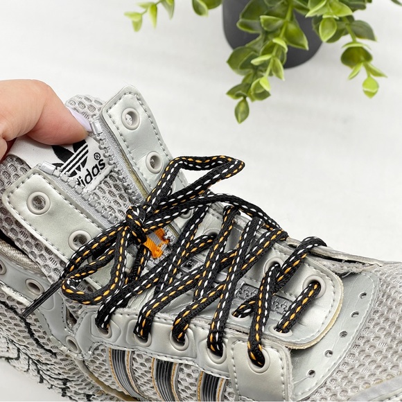 Adidas Jeremy Scott JS Wings 2.0 Lace Up Zip Sneakers Womens Size 6.5 G61109 - Picture 14 of 16